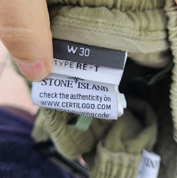 Stone Island Cargo Pants Olive Green Wasit 30 - Picture 9 of 10